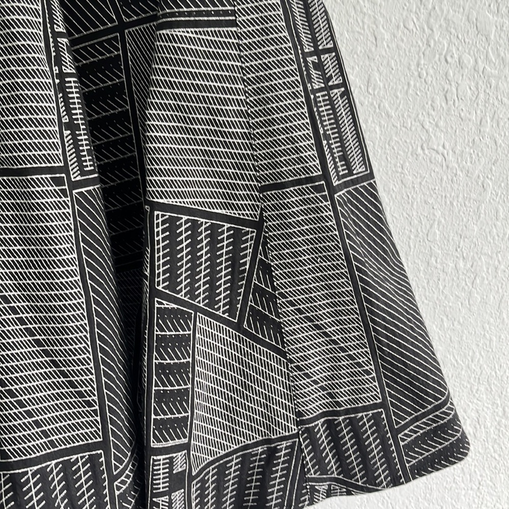 Open Ceremony Geometric Print Dress Size 0 - Picture 6 of 9